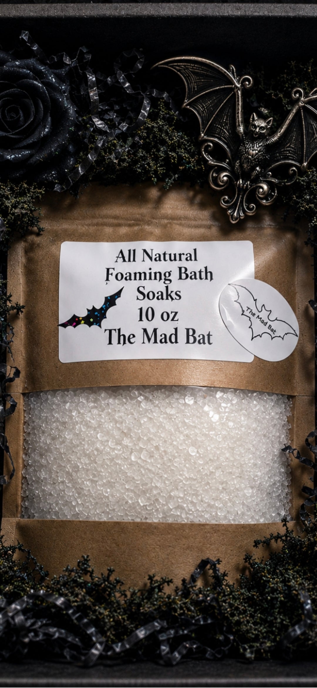 All Natural Foaming Bath Soaks