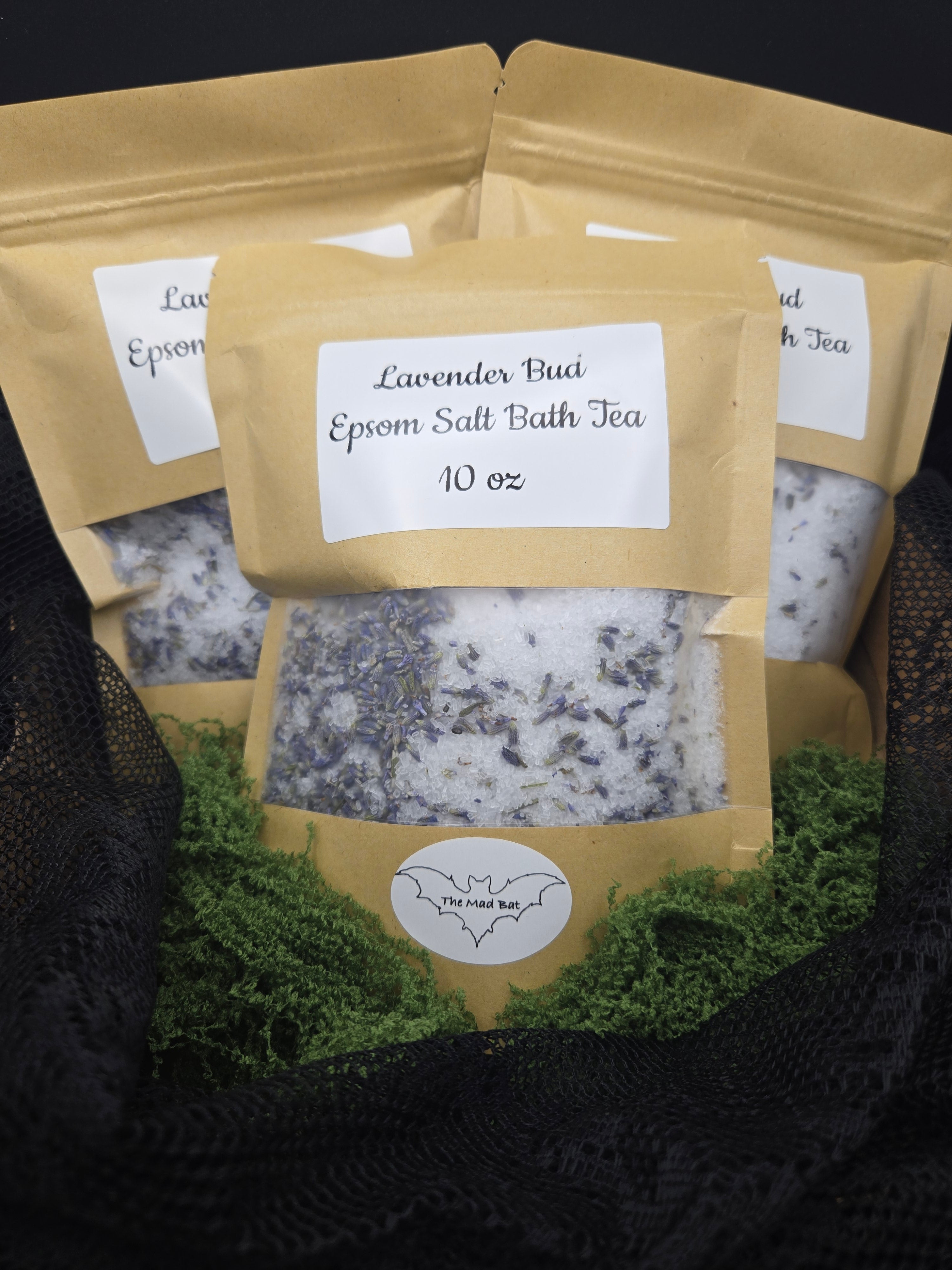 Lavender Bud Epsom Salt Bath Tea